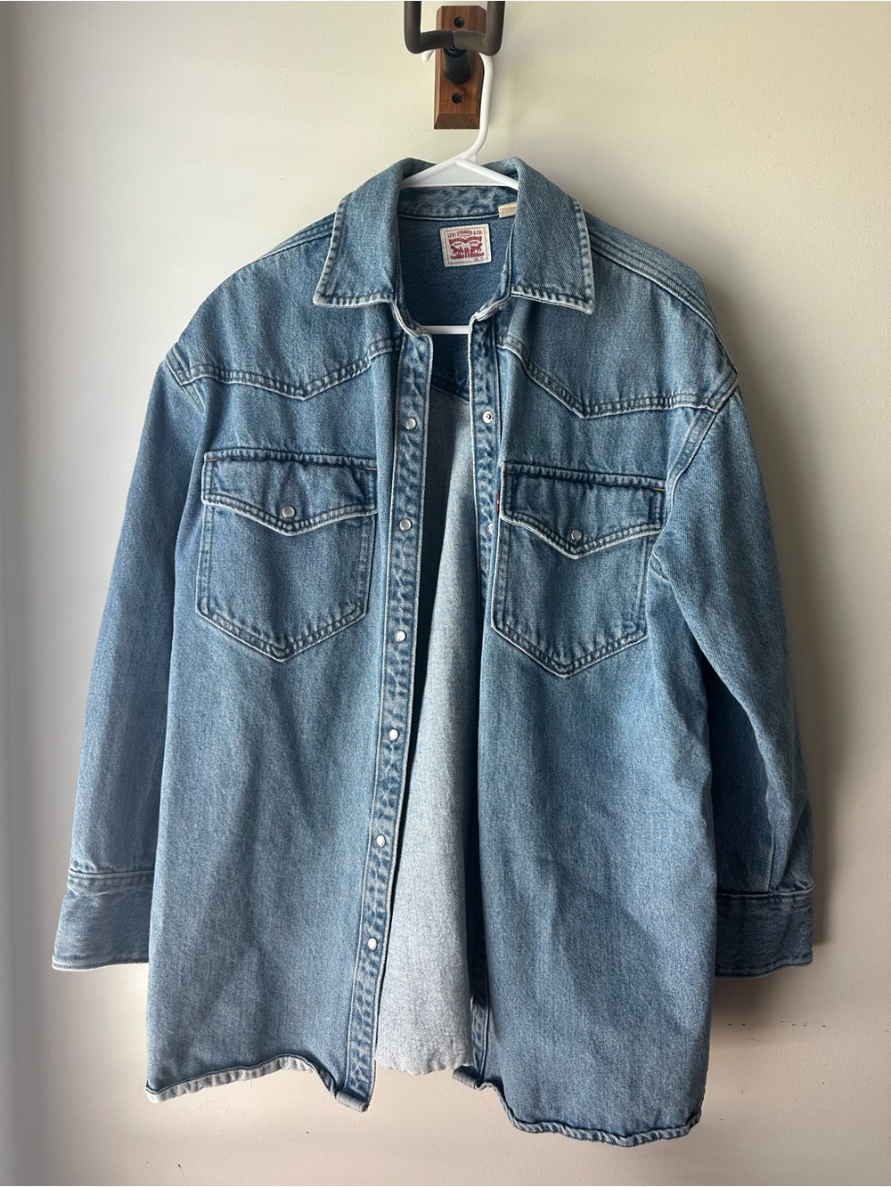 Levi's Light Wash Western Shirt